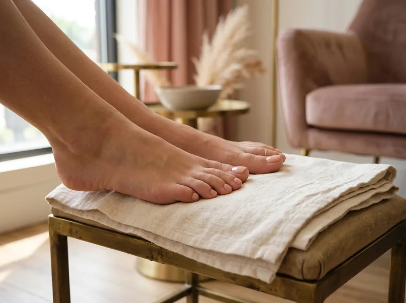 Pedicure — Depois
